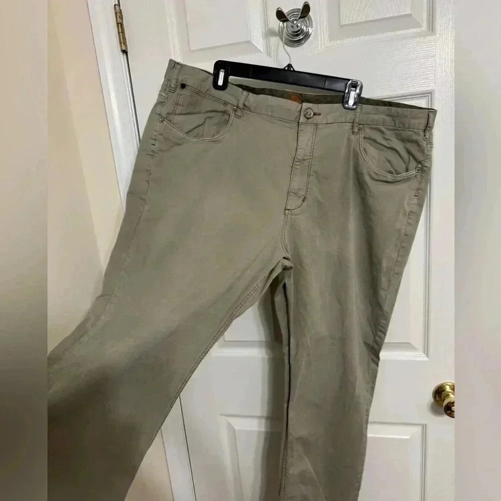 Tommy Bahama 36x28 Men's Khaki Jeans Pants 0428W - Picture 5 of 14